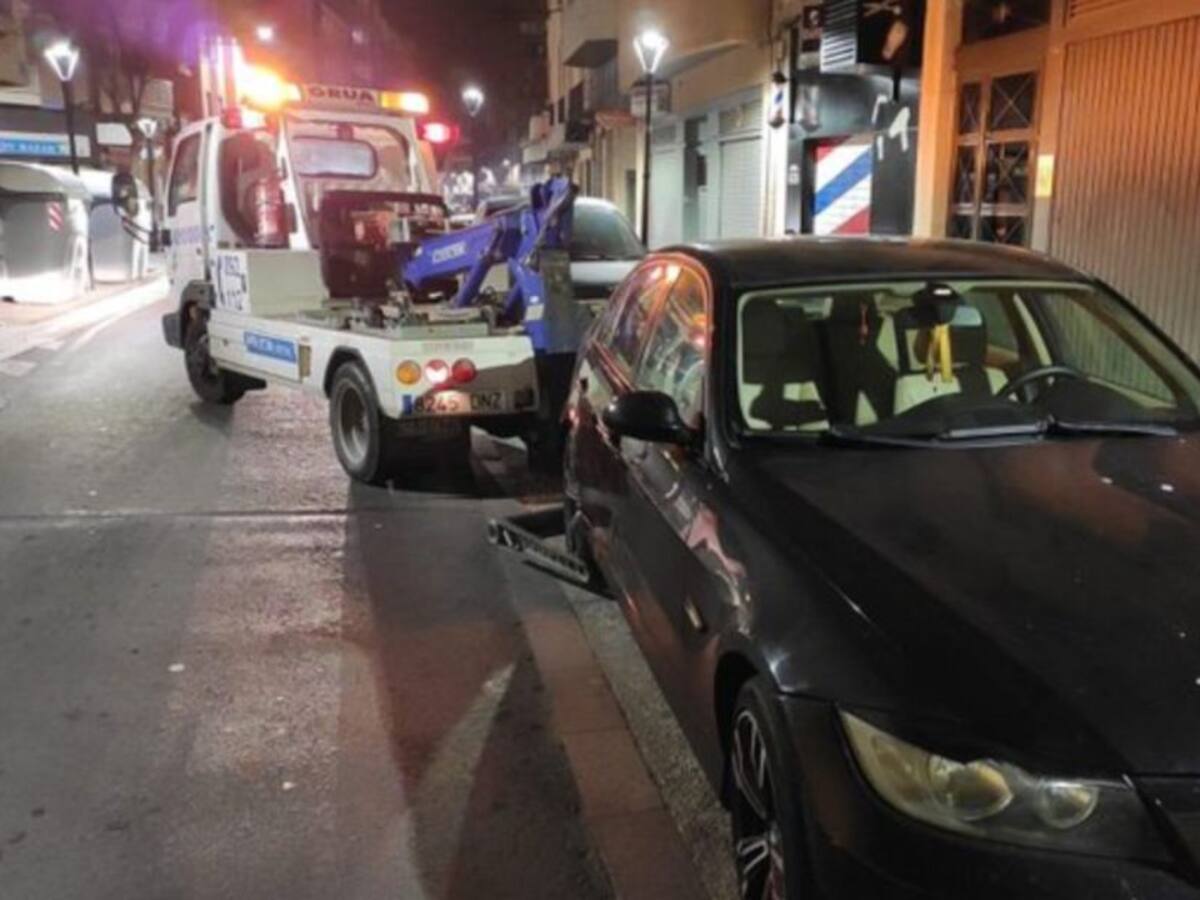 Detenido por cuarta vez sin el carnet de conducir