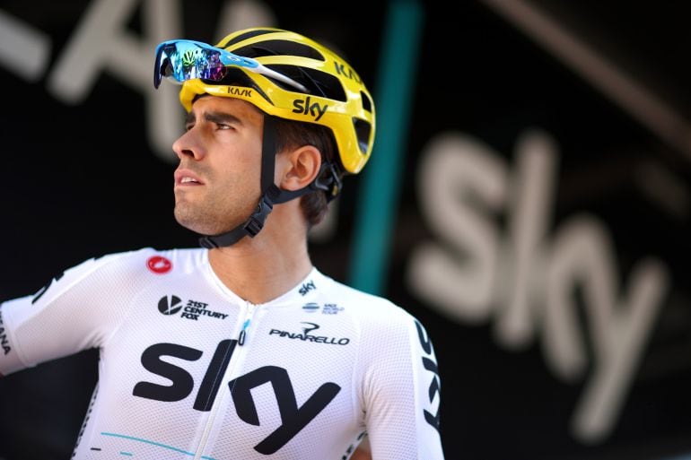 Mikel Landa durante el Tour de Francia. 