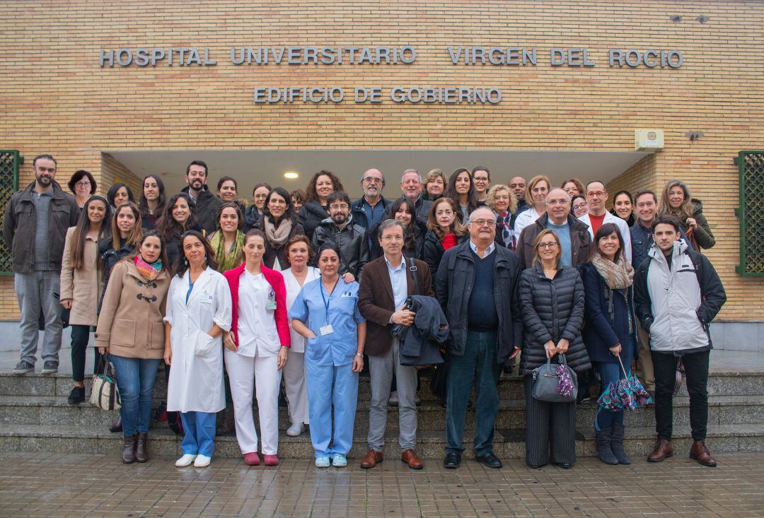 Equipo de la Unidad de Infecciosos del Hospital Universitario Virgen del Rocío. Imagen de Archivo