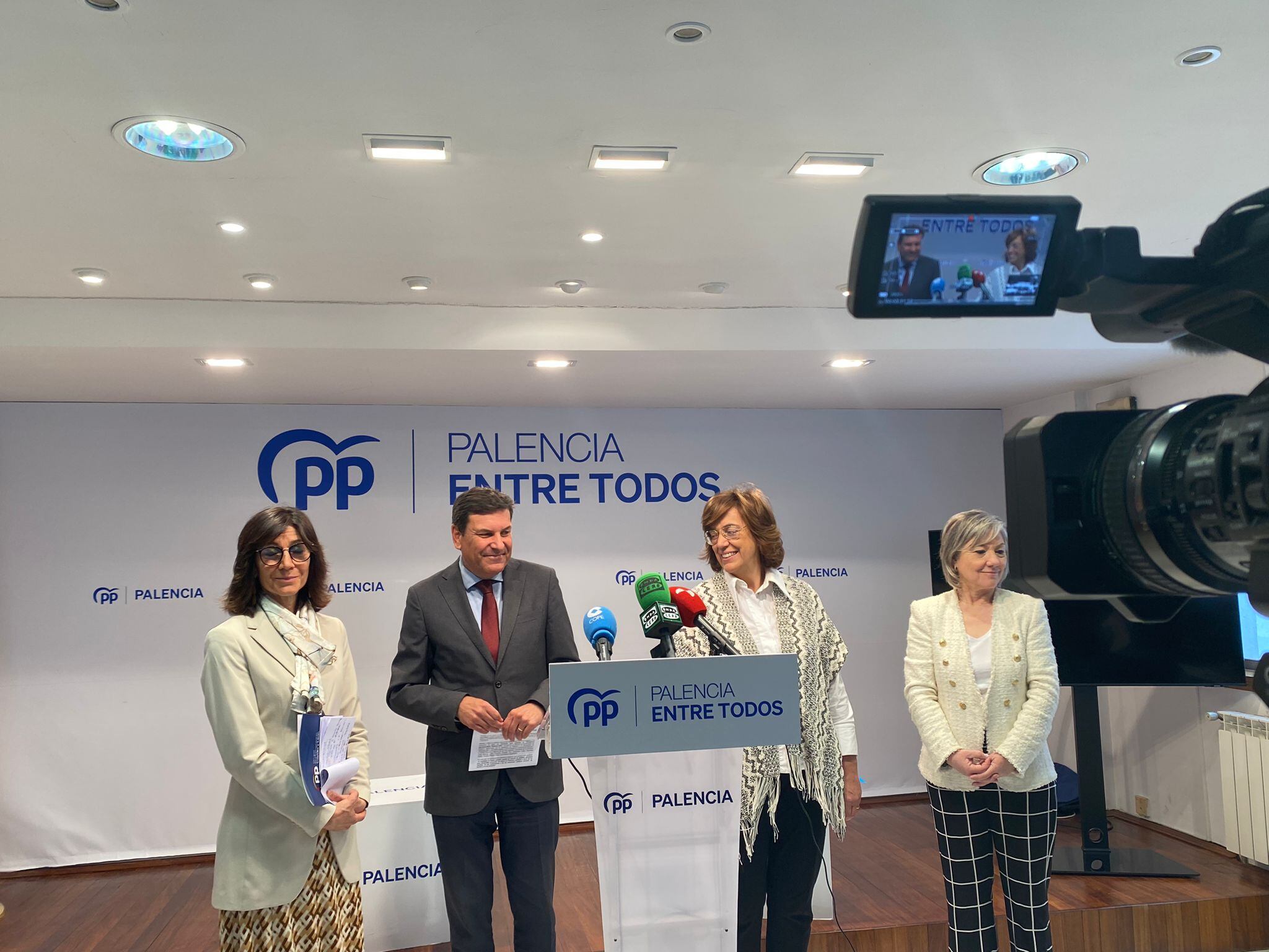 Comparecencia de los procuradores del PP por Palencia