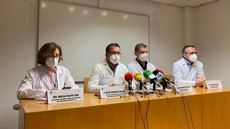 Entrevista a Fernando Mosteiro, responsable del servicio de transplantes del Área Sanitaria de A Coruña (02/02/2022)