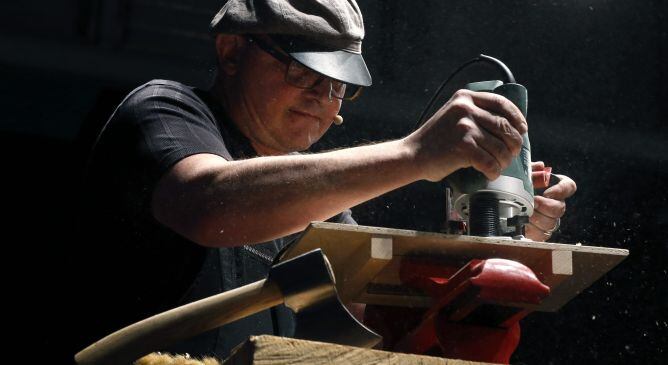 El suizo Stefan Wiesner, apodaod 'el druida', se define como un filósofo de la cocina.