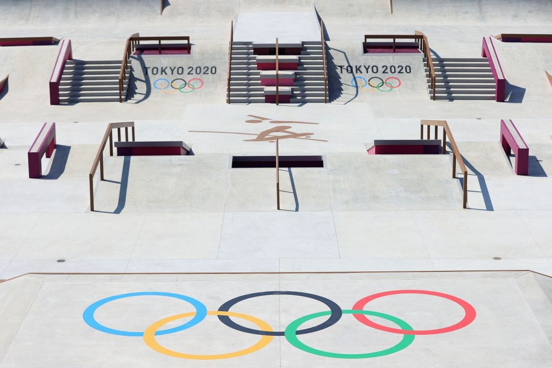 Parque de Ariake, donde se celebran las pruebas de skateboarding en Tokio 2020