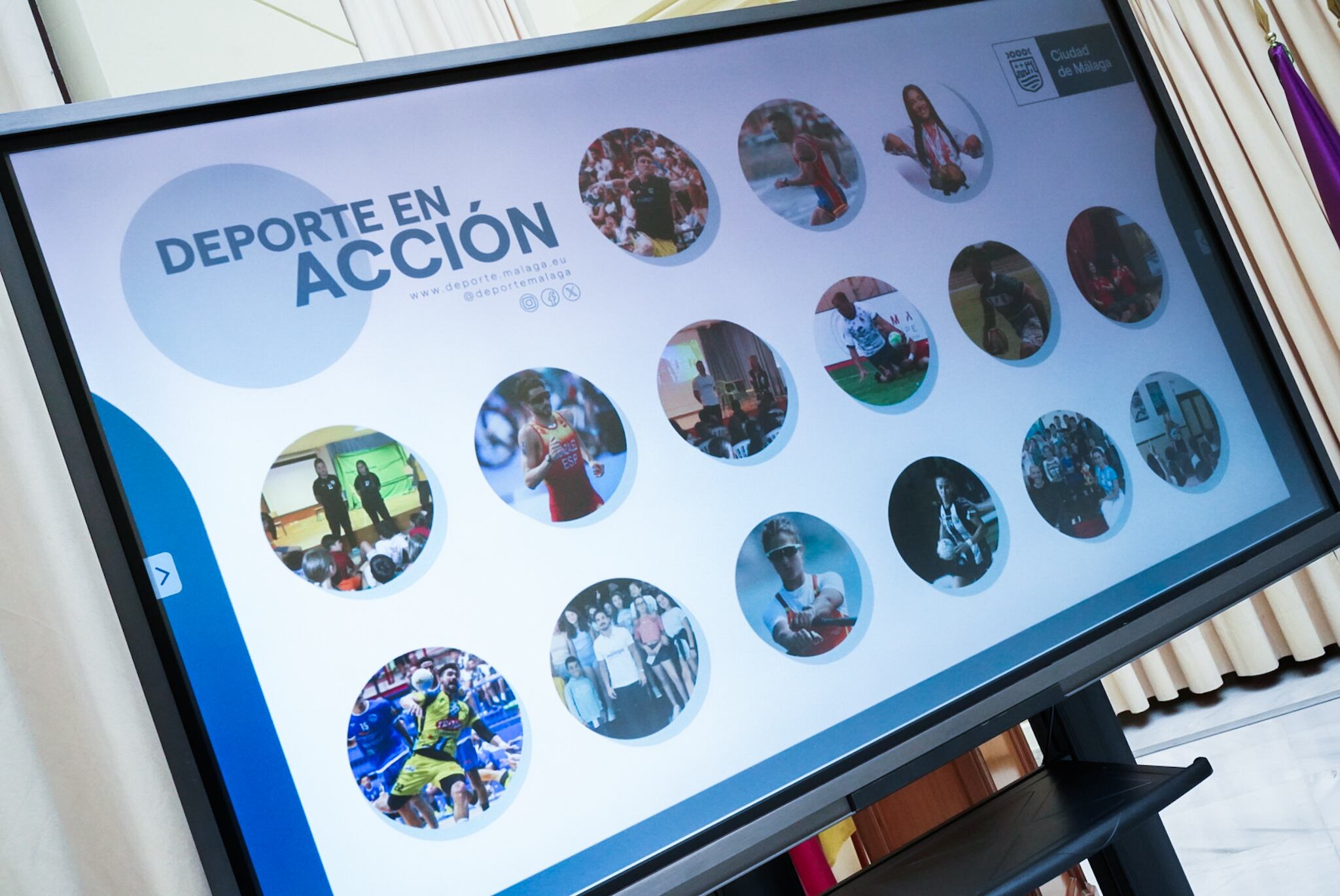 Presentación de la tercera edición de ‘Deporte en Acción’