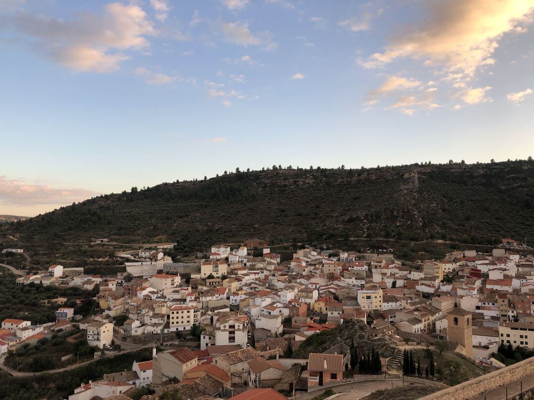 Vista de Enguídanos desde el Castillo