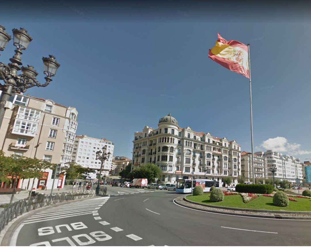 Rotonda de Puertochico en Santander