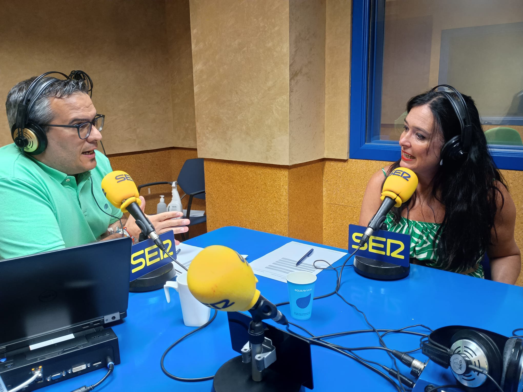 Lorena Orduna, en el programa Hoy por Hoy Huesca