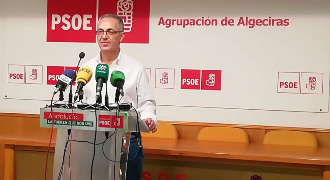 Juan Lozano, secretario local del PSOE de Algeciras