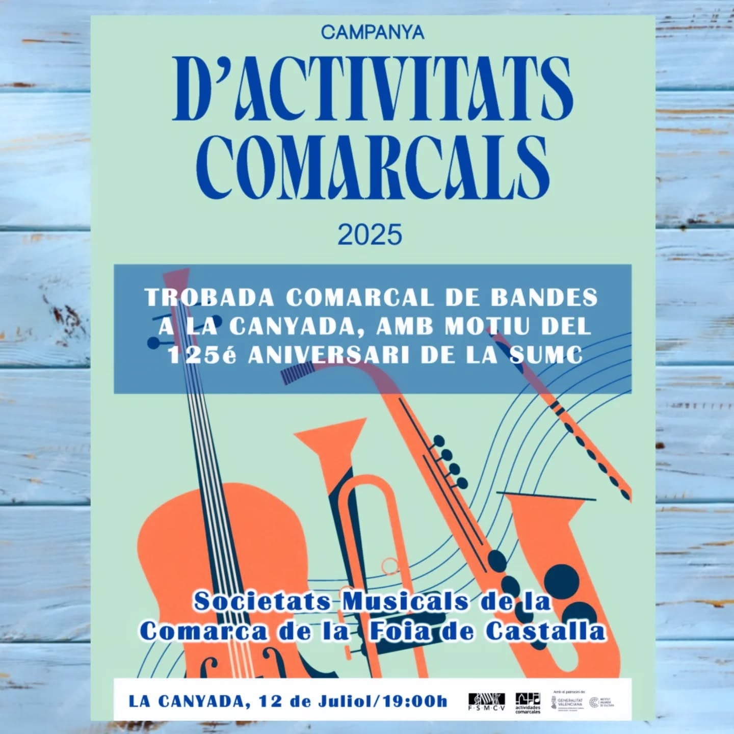 Trobada de bandas en Cañada