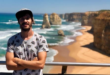 Francisco Javier Díaz, en Australia