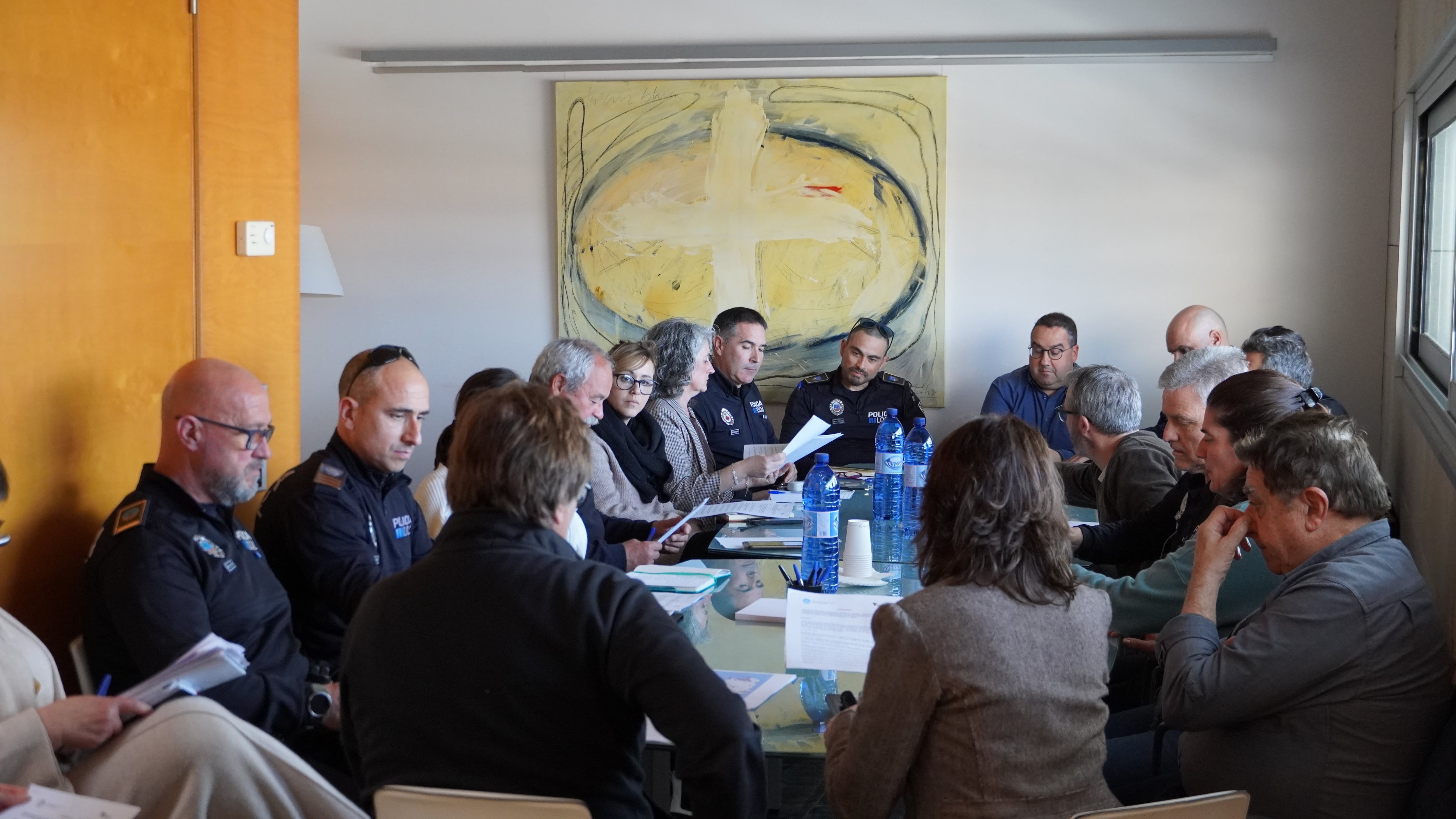Reunió entre policies locals, ajuntaments i Consell