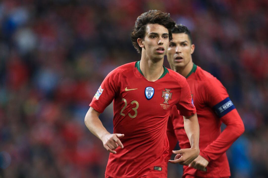 Joao Félix, durante la semifinal de la Liga de las Naciones. 