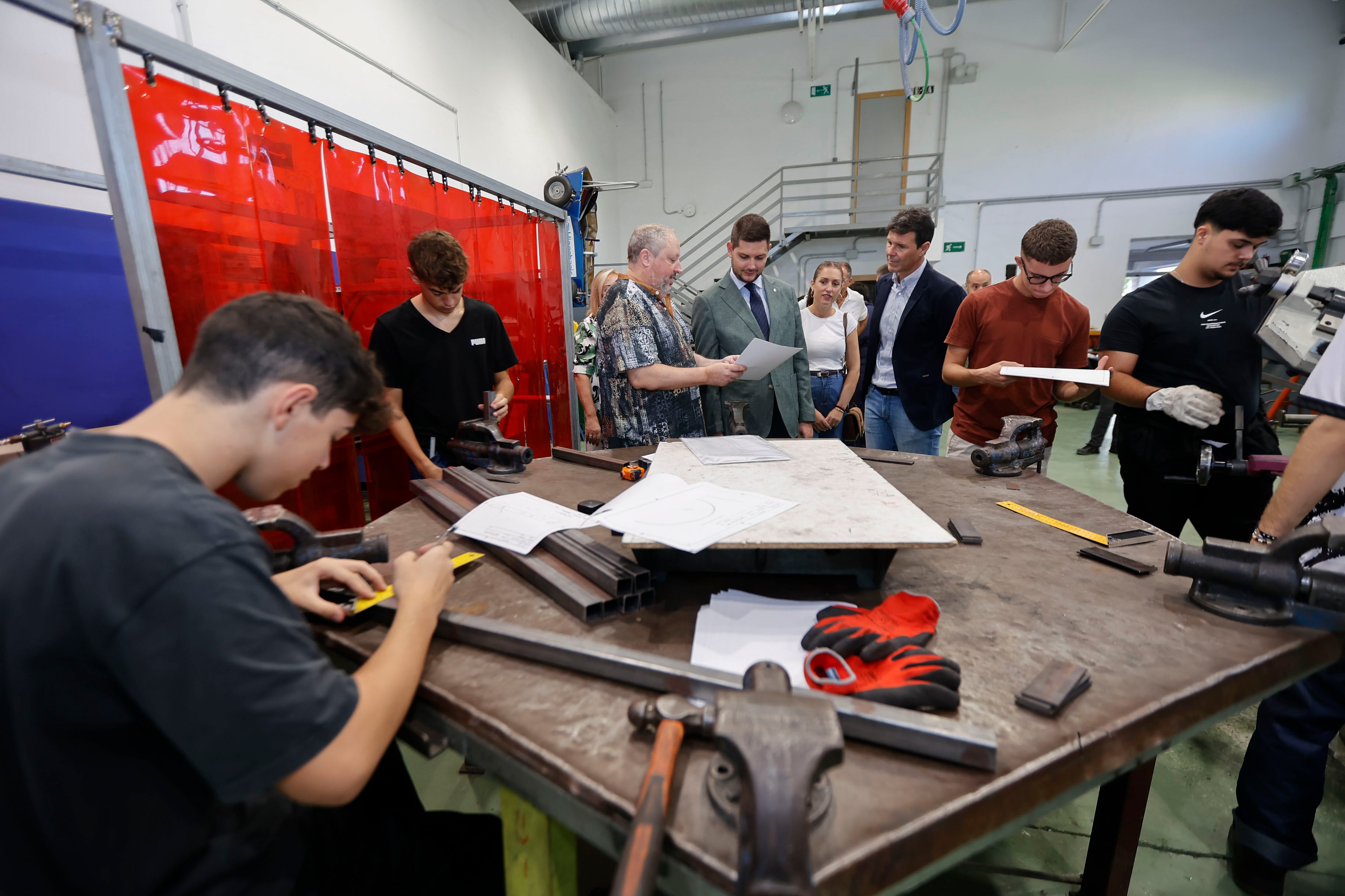 Un aula de FP en el IES Tirant lo Blanc de Gandia