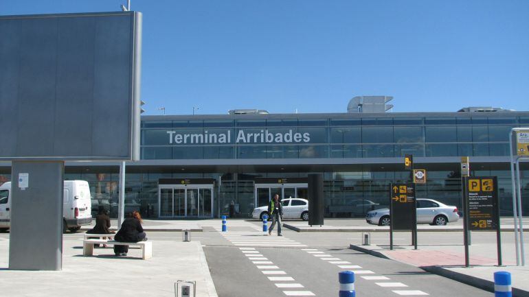 Terminal d'Arribades de l'Aeroport de Reus.