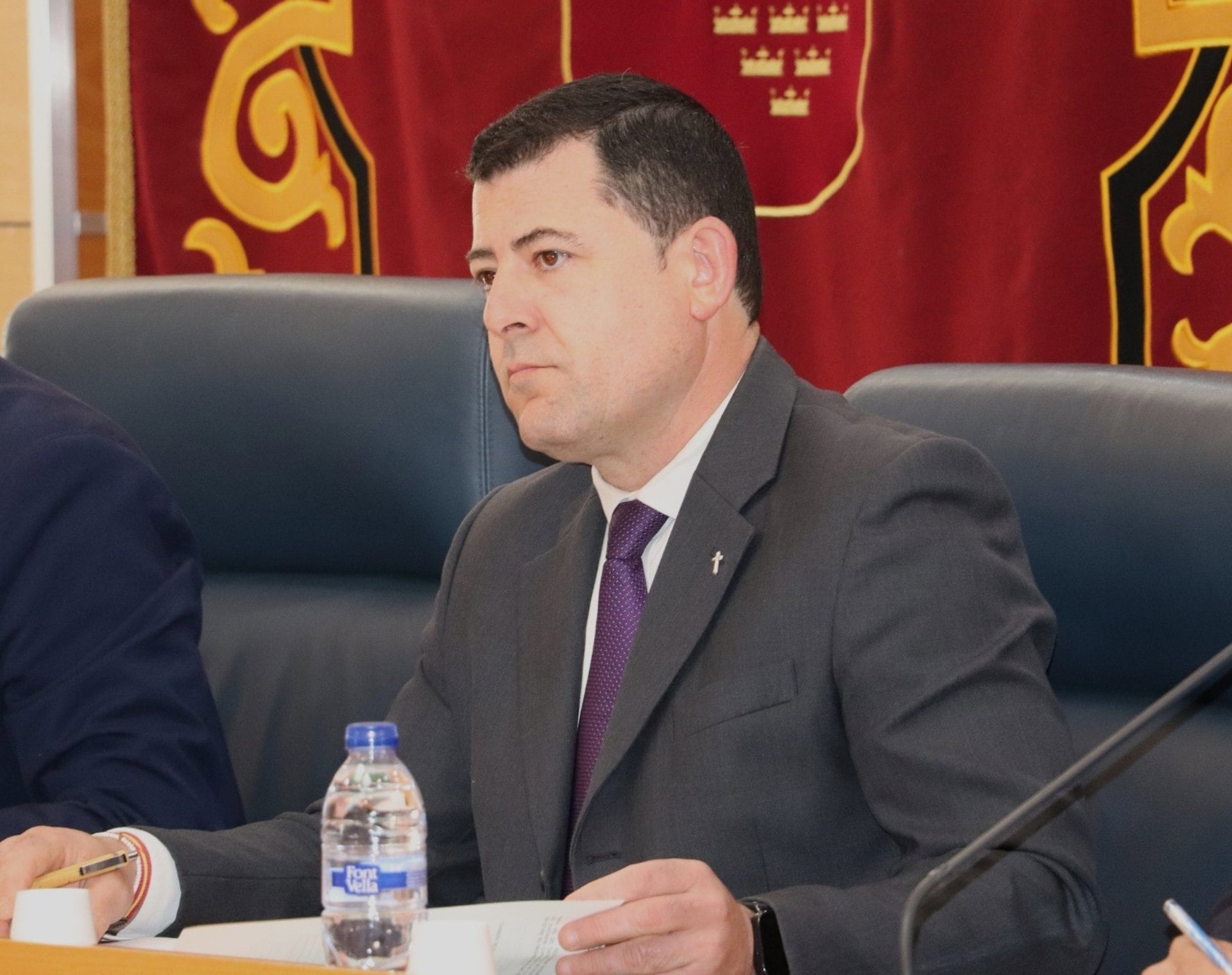 El primer teniente de alcalde y concejal de Seguridad Ciudadana del Ayuntamiento de Molina de Segura, Antonio Martínez