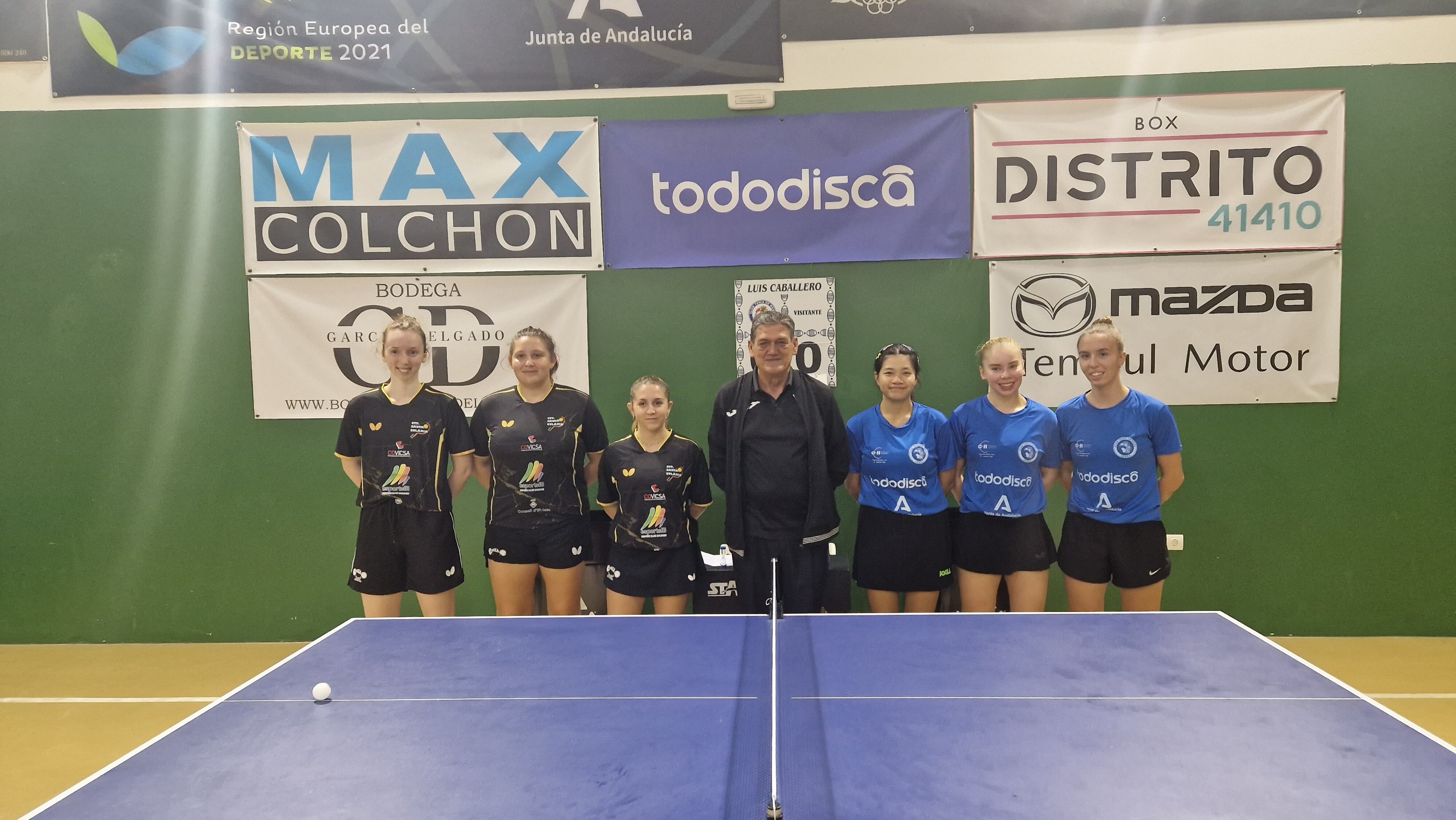 Jugadoras del CTM jerez