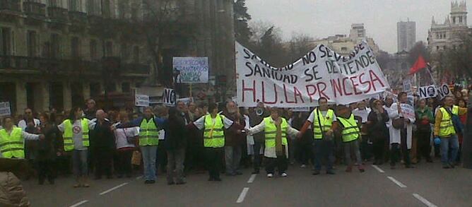 Será la primera 'marea blanca' de ámbito nacional, en la que los profesionales de la sanidad y pacientes quieren tomar las calles de Madrid.
