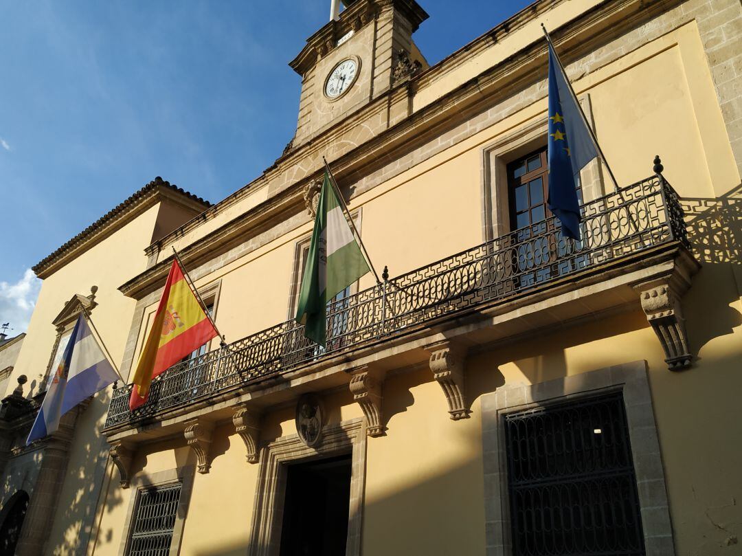 Fachada del Ayuntamiento de Jerez de la Frontera