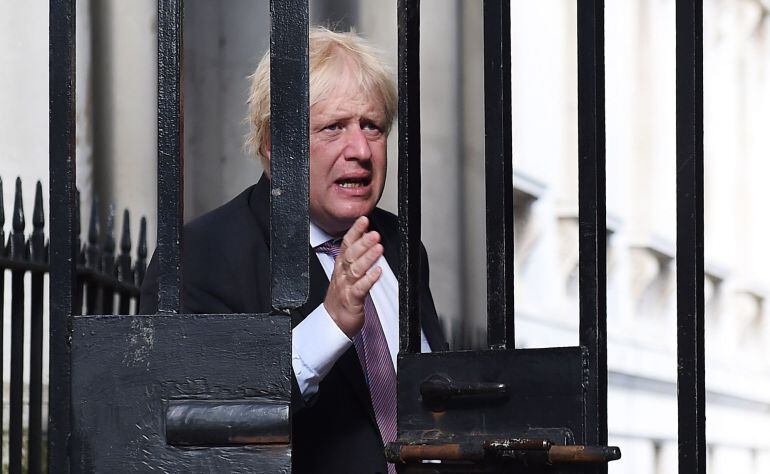 El ministro británico de Exteriores, Boris Johnson