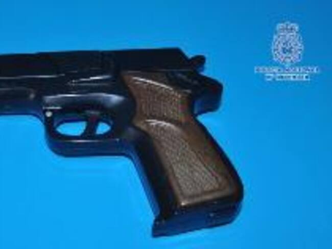 Pistola utilizada en los robos cometidos en Ciudad Real