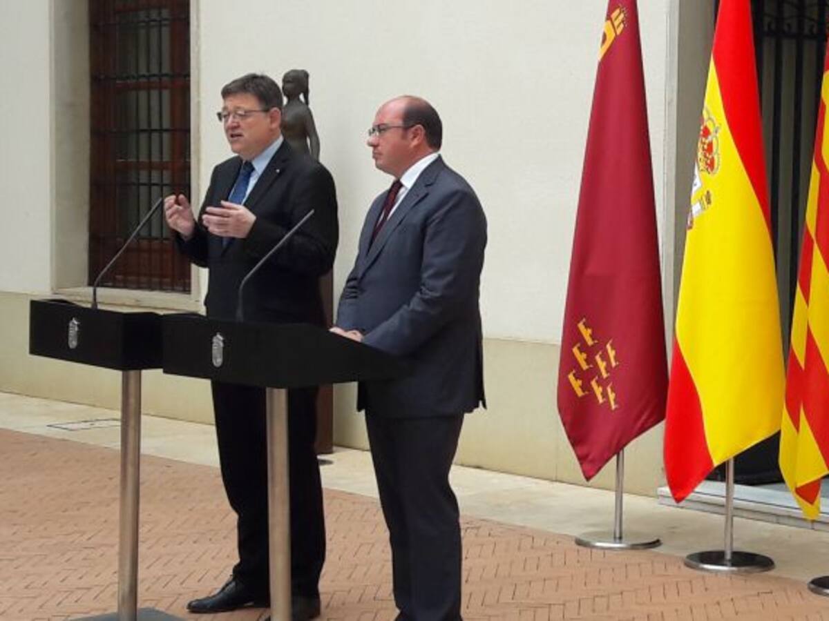 Frente común de Valencia y Murcia