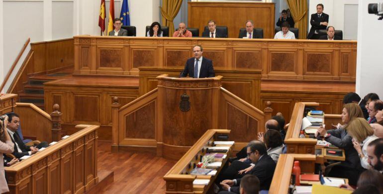 Imagen de archivo de un Pleno de las Cortes de Castilla-La Mancha