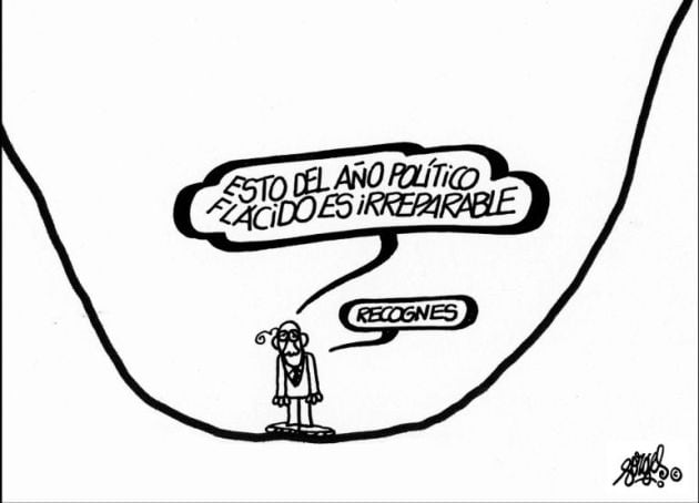 La última viñeta de Forges en El País.