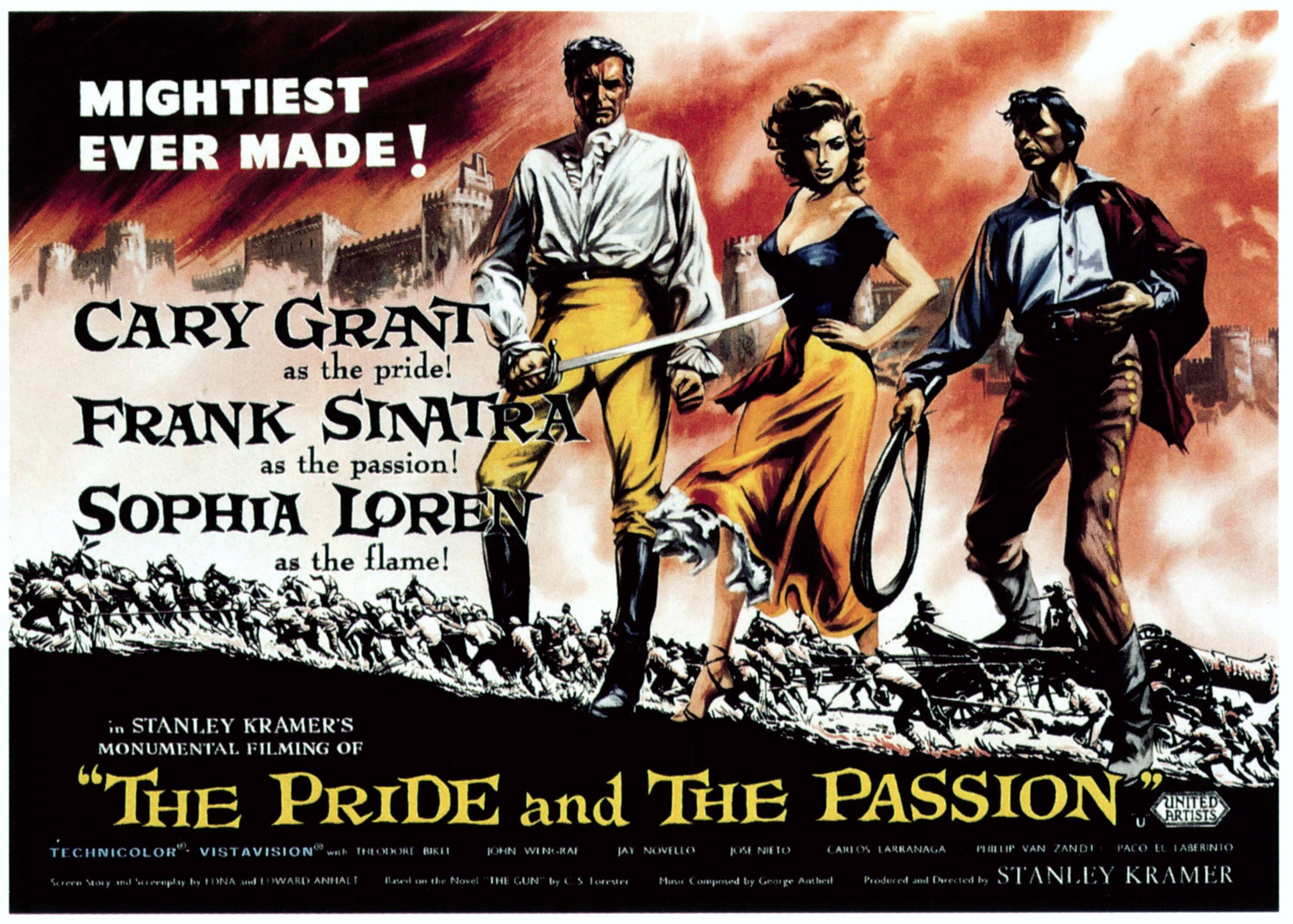 Cartel de 'Orgullo y pasión'