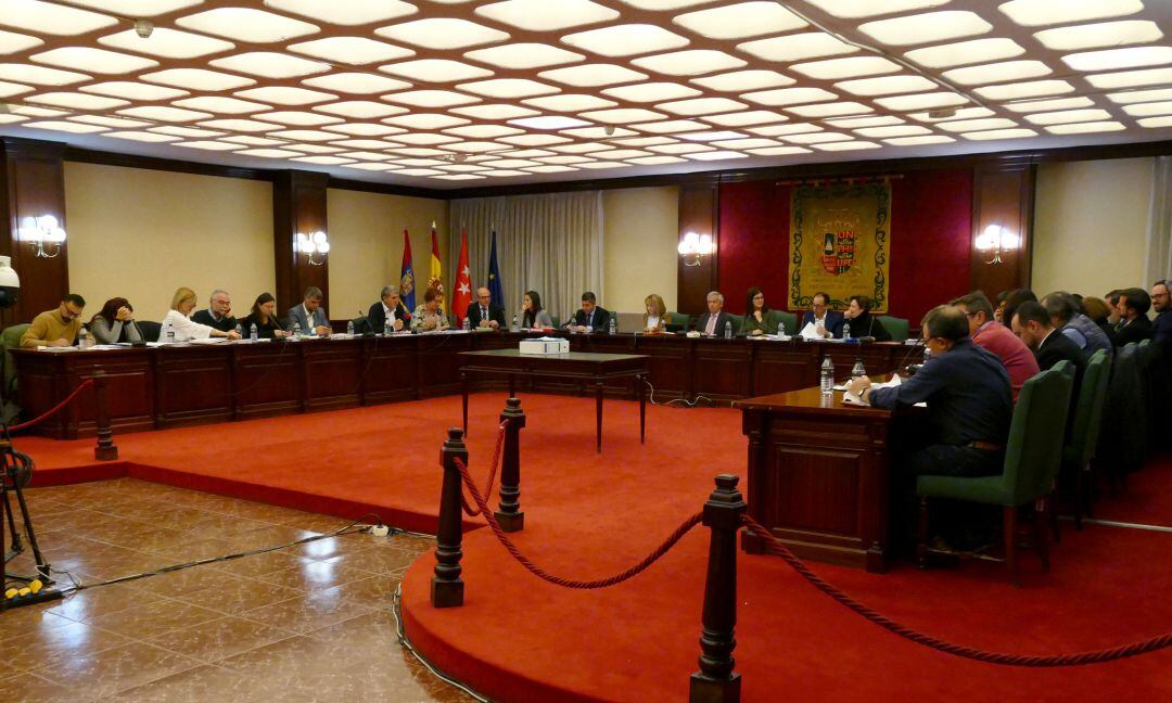 Pleno del Ayuntamiento de Móstoles