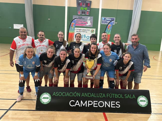 Alhama vuelve a demostrar su superioridad en el fútbol sala femenino andaluz.