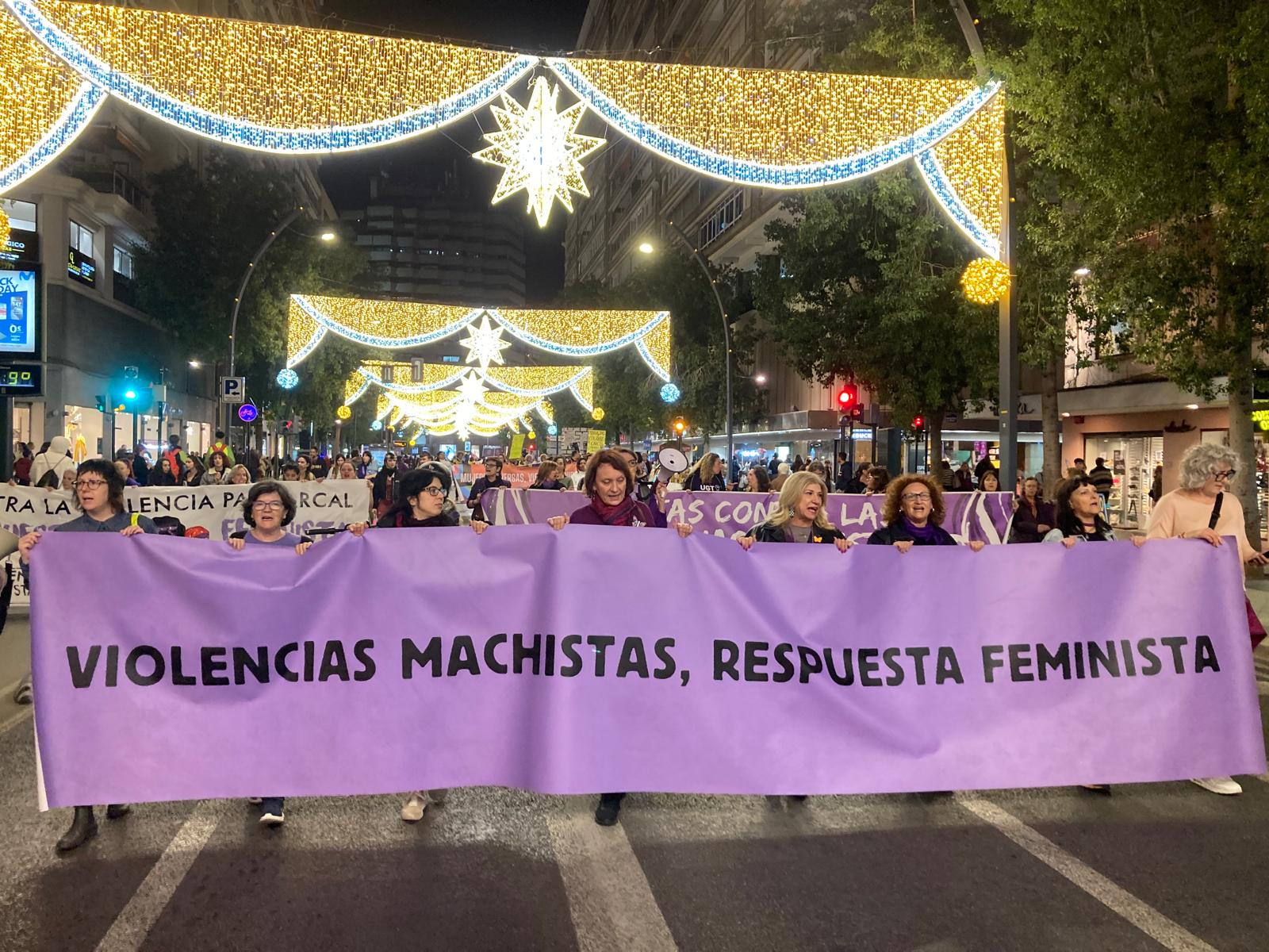 Manifestación en Murcia 25N