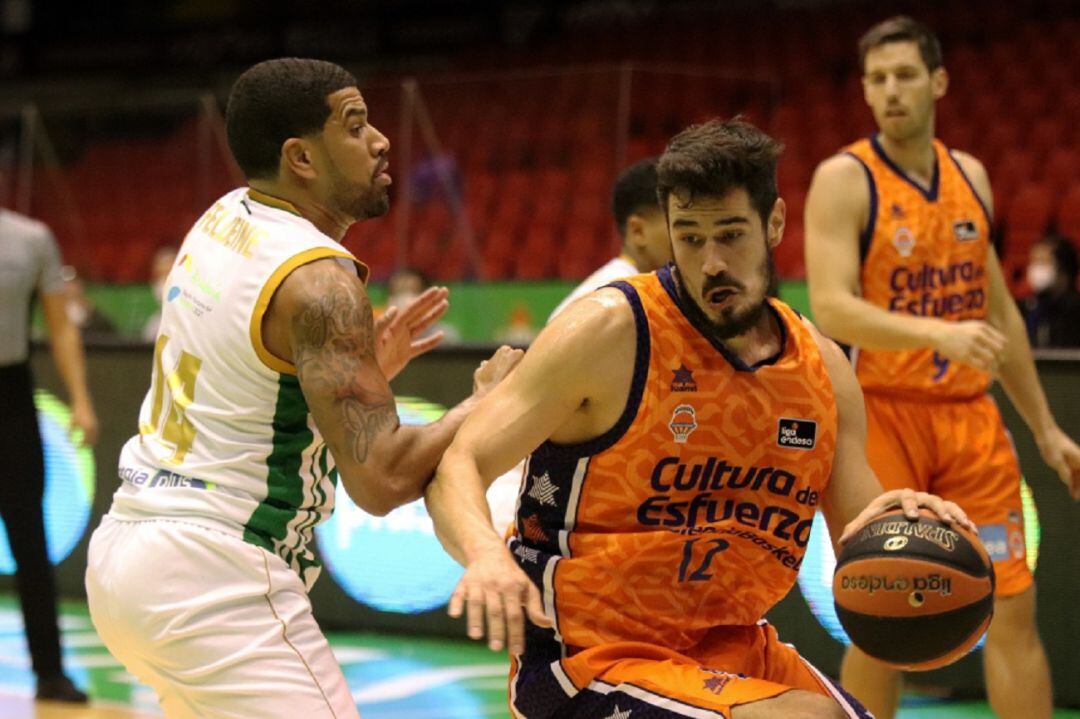 El Valencia Basket pierde ante el Real Betis