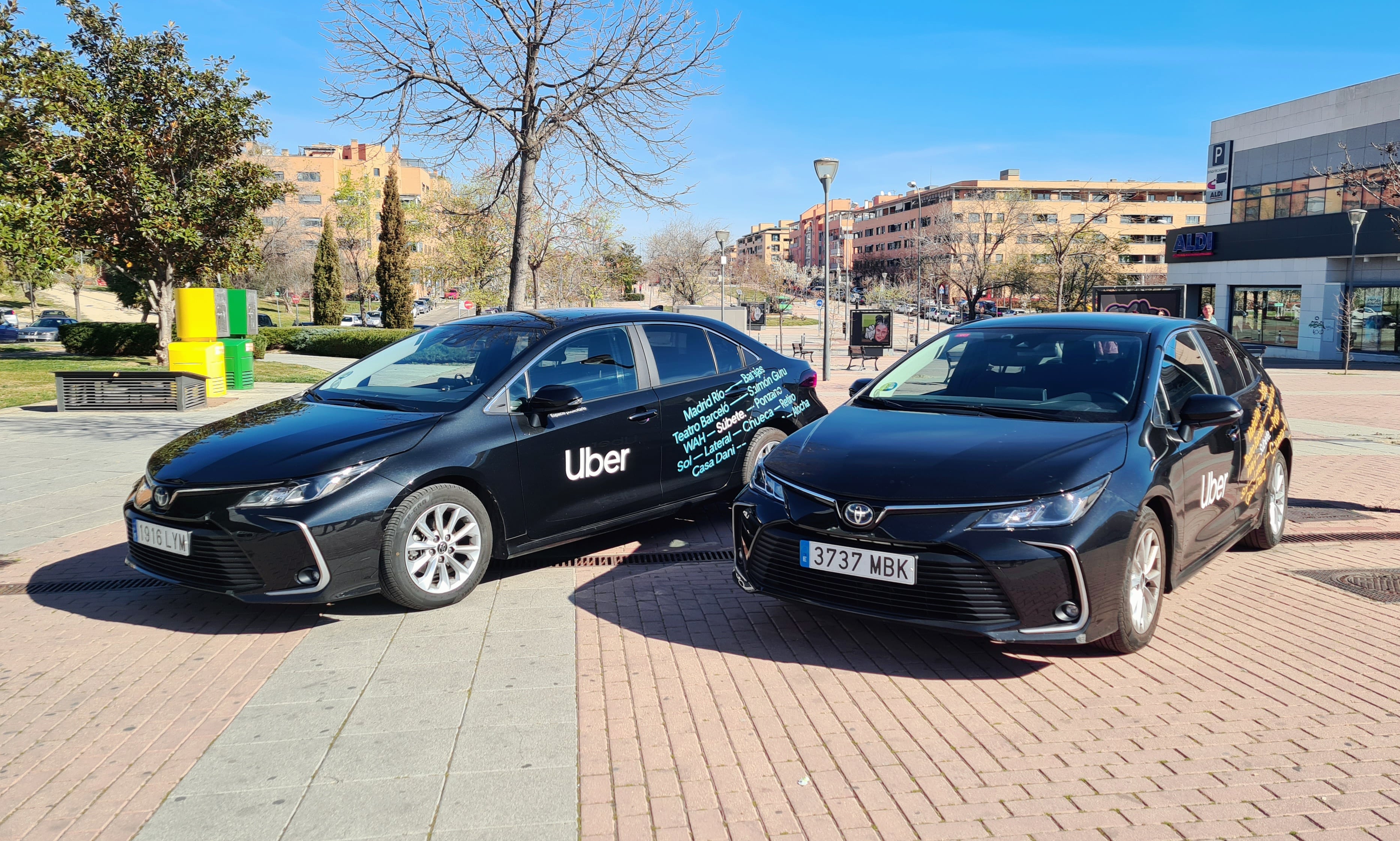 Uber cobrará 4,5 euros para ir y volver de las estaciones de tren y metro de la Comunidad de Madrid