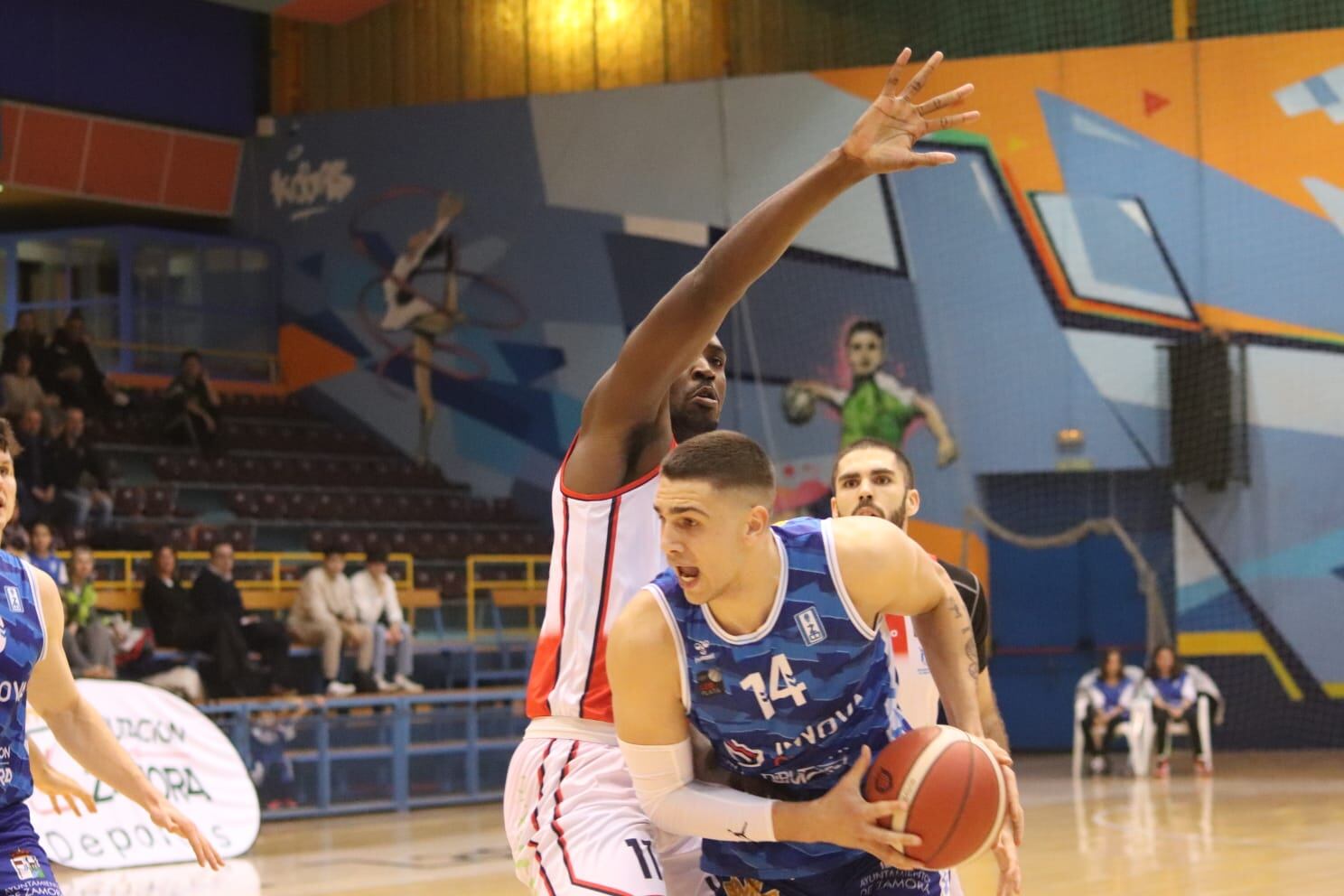 Un momento del partido