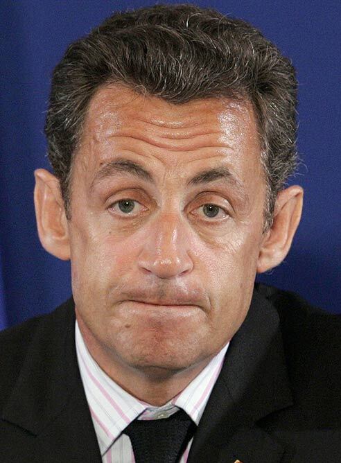 El presidente francés, Nicolas Sarkozy.