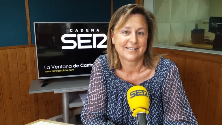 Ana Madrazo, candidata al Congreso por el PP de Cantabria, en el estudio de la Ventana 