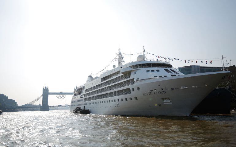 El crucero The Silver Cloud en Londres 