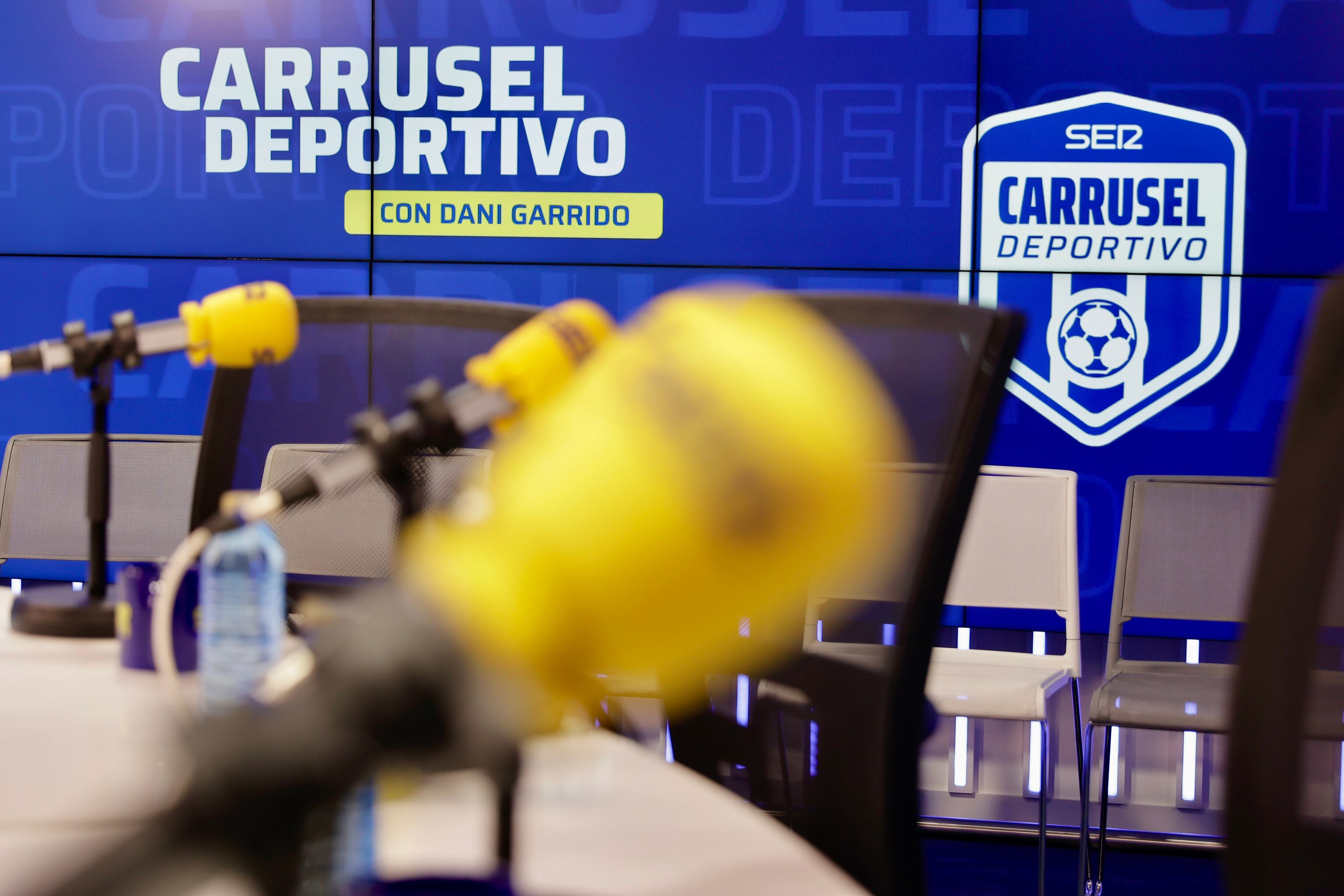 El estudio Carlos Llamas en la Cadena SER