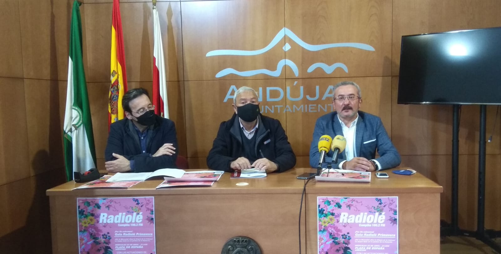 Presentación de la Gala Radiolé Campiña en el Palacio de los Niños de Don Gome de Andújar.