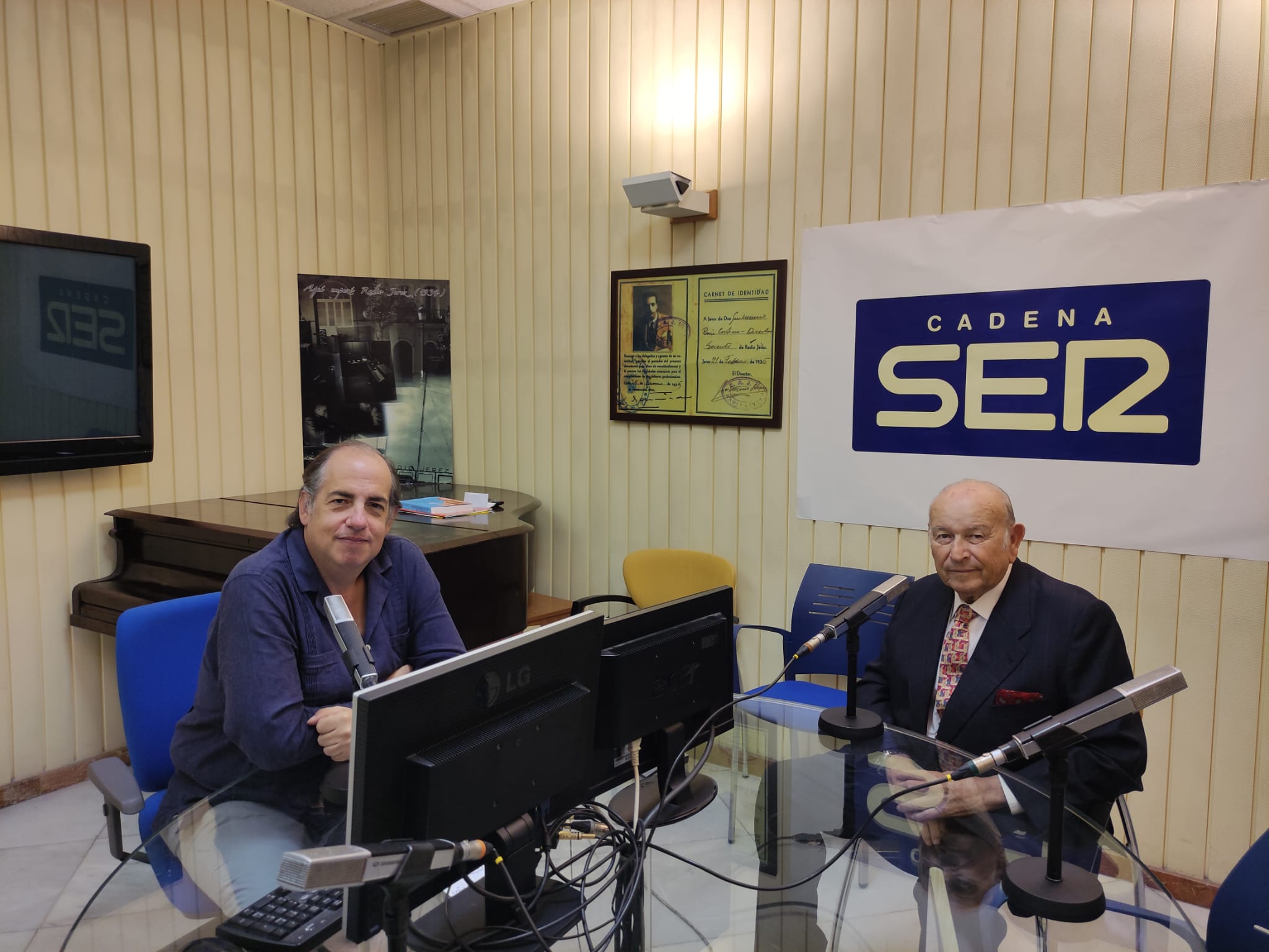 Álvaro Domecq, durante su entrevista en el programa Hoy por hoy de Radio Jerez