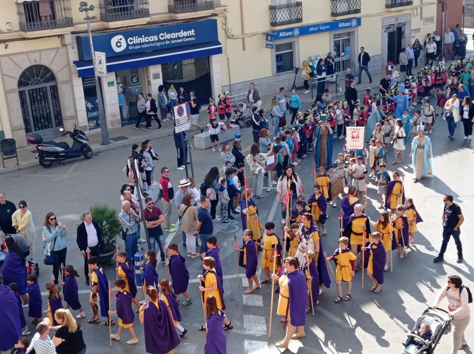 Desfile Infantil de las X fiestas Ibero Romanas de Cástulo