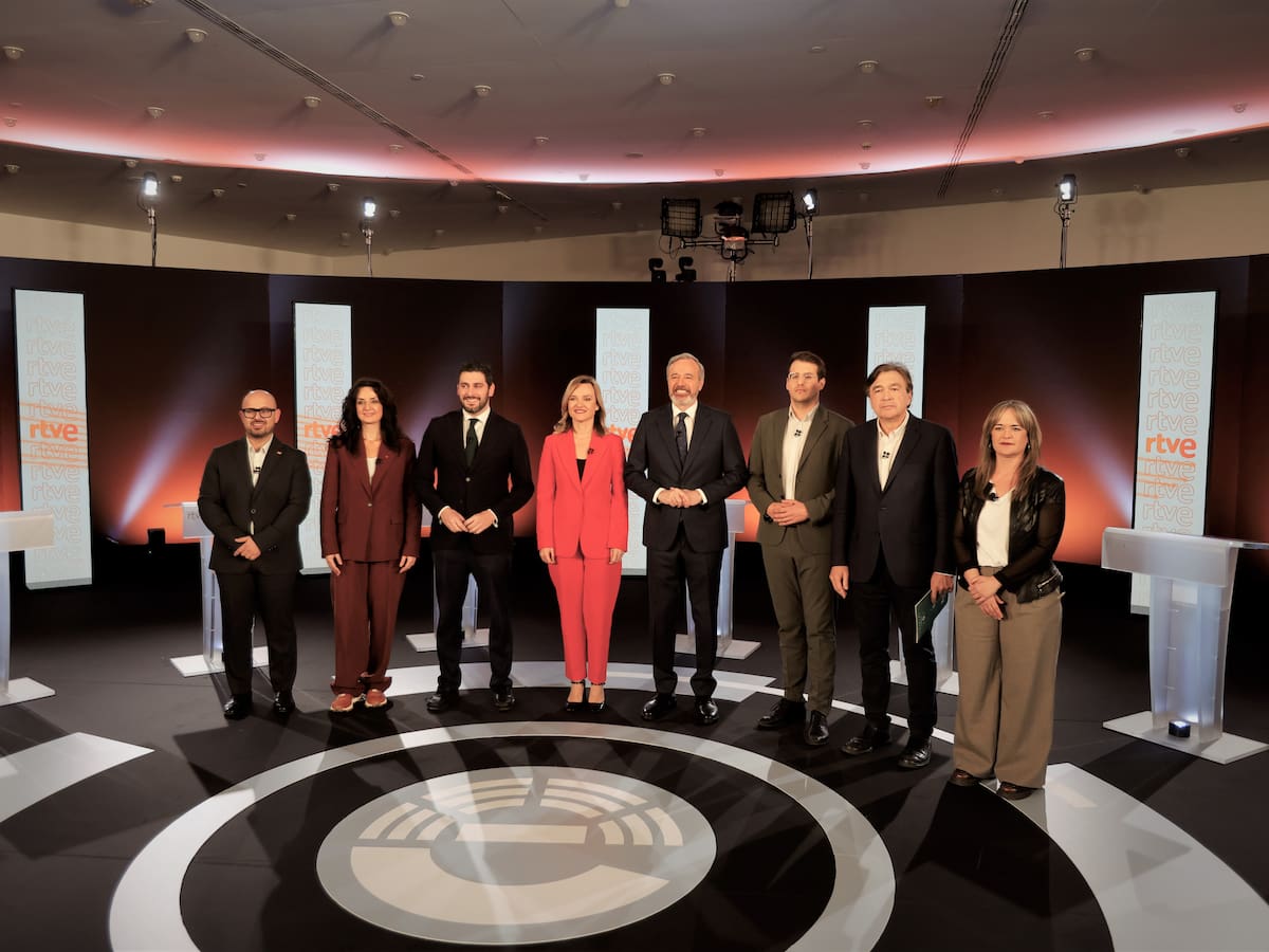 Las imágenes de la jornada de reflexión en Aragón