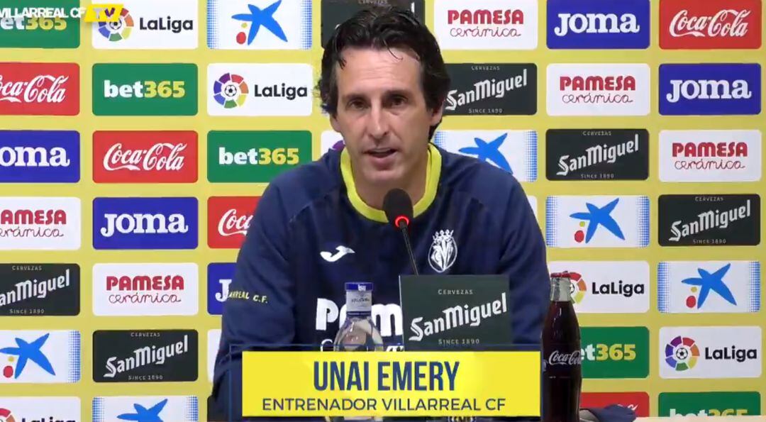 Emery: &quot;El objetivo es Europa y la ambición la Champions&quot; 