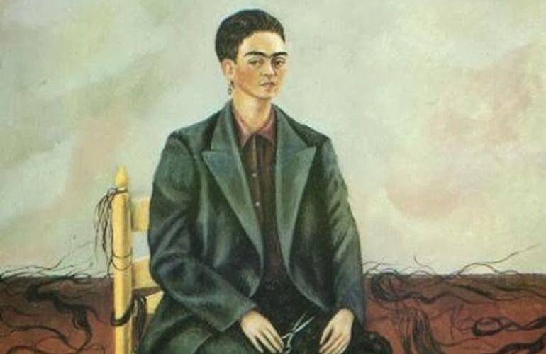 Cuadro pintado por Frida Kahlo tras su divorcio en 1940