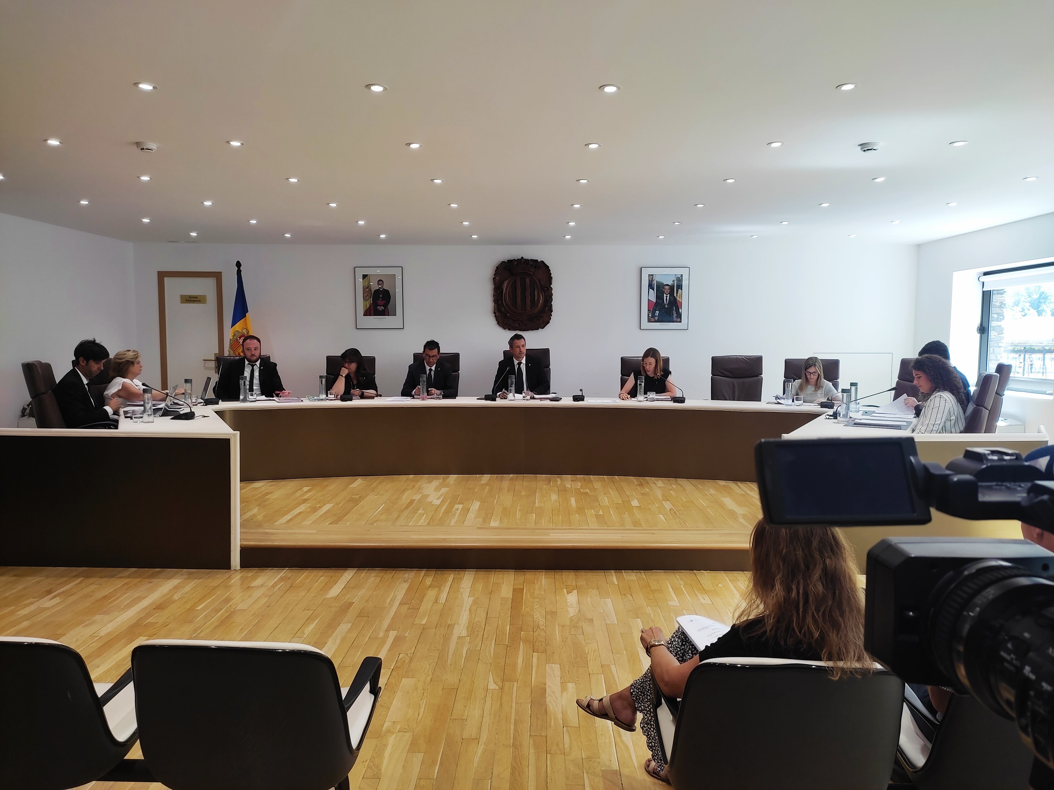 La majoria va aconseguir l'aval de la minoria per adjudicar la digitalització de la xarxa d'aigua, per 457.000 euros