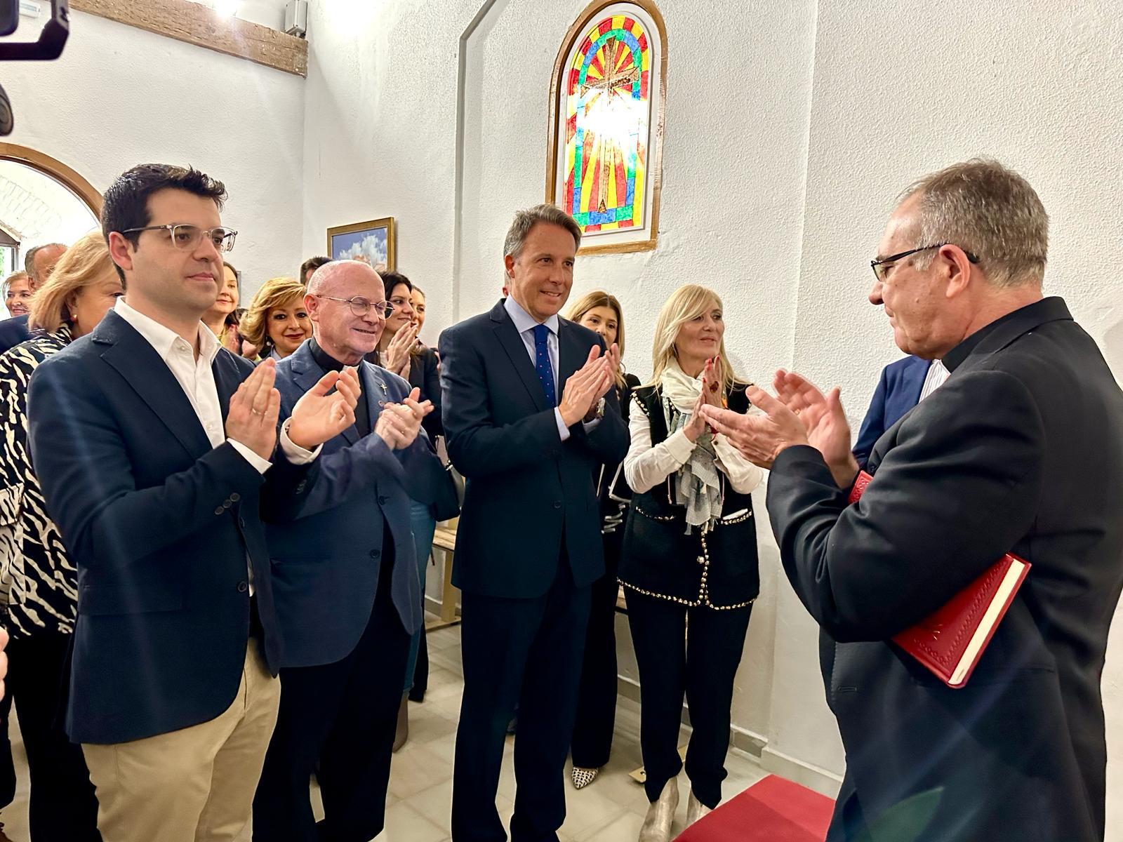 La renovada capilla de la Plaza de Toros de Lorca ha sido bendecida