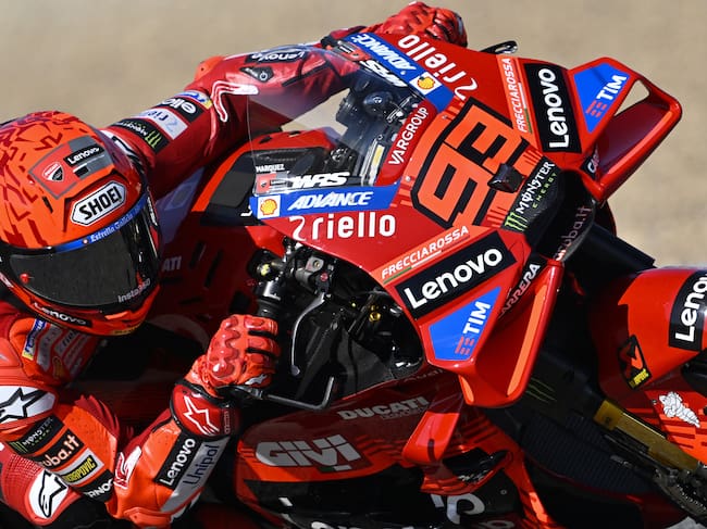 Marc Márquez, en el Gran Premio de Jerez