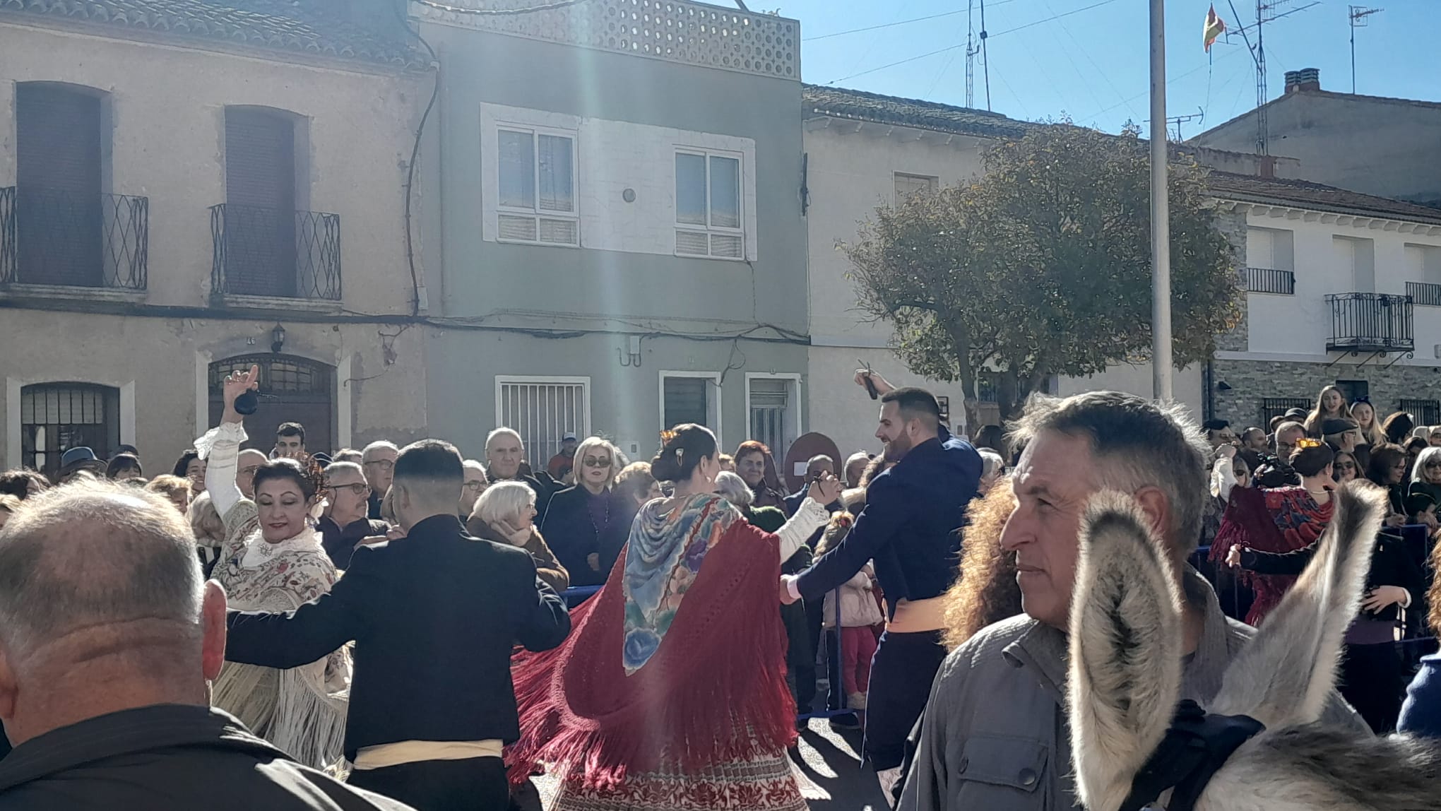 Bailes en los actos de San Antón