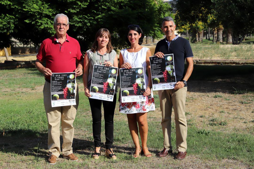 Presentación del Trofeo de la Vendimia de Tenis