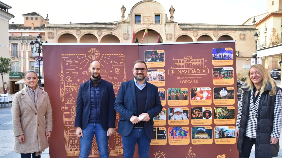 Belter Souls, Los Parrandboleros, The Tracks o la Peña La Jarapa y muchos más en las fiestas de Navidad de Lorca